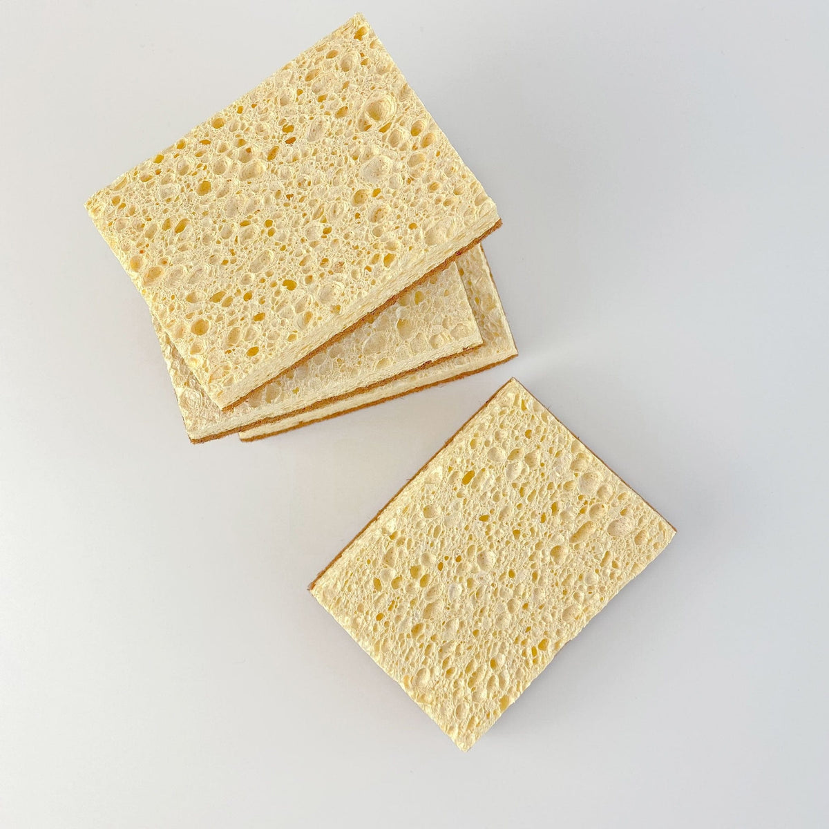 Gaia Guy Natural Dish Sponge (10 Pack), Luffa Kitchen Scrubber Scouring Pad, 100% Plastic-Free Loofah Plant-Based Dishwashing