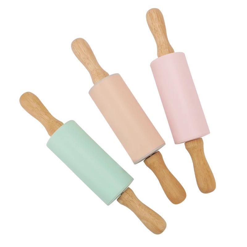 Mini Wooden Rolling Pin for Clay