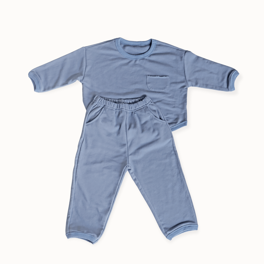 Children's 2 Piece Cotton Sweat Suit Set by Blu and Ben – BeWea - Together  For Better Weather