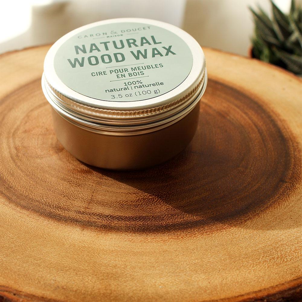 100% Natural Wood Wax Finish for Furniture by Caron & Doucet