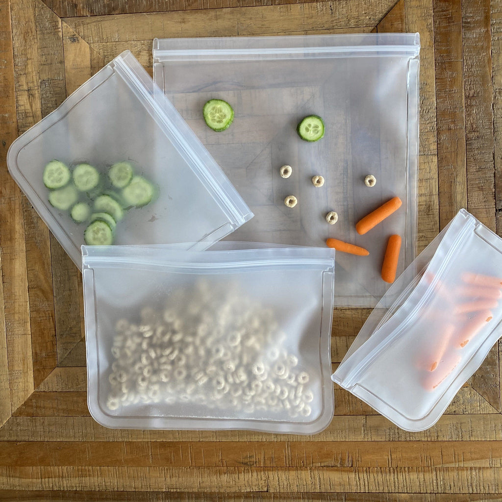 Re-useable Zip Lock Food Storage Bag (Pack of 4) – BeWea