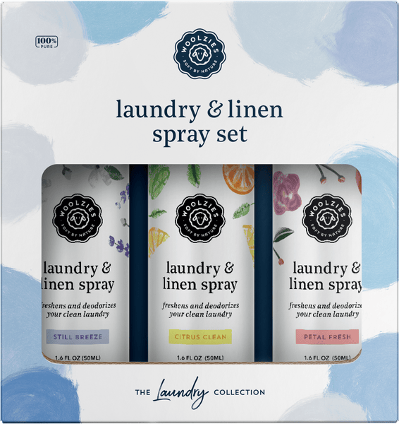 Pure Essential Oil Laundry & Linen Spray Set by Woolzies – BeWea - Together  For Better Weather